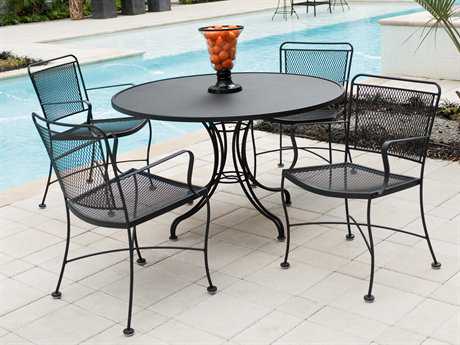 wrought iron furniture wrought iron dining sets OPARGLL