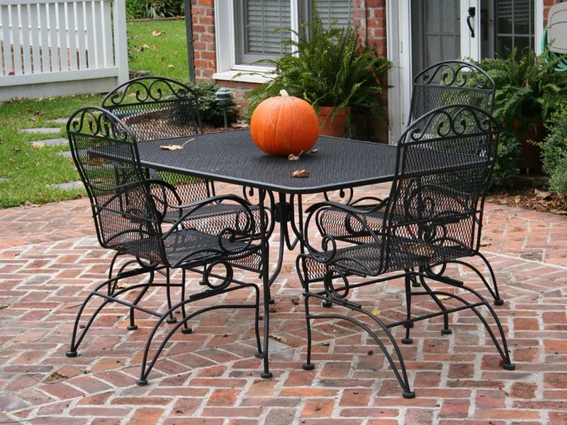 wrought iron patio furniture lowes YOIPLTH
