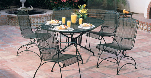wrought iron patio set wrought iron patio furniture a detailed study about the YHNDGEC