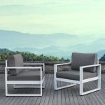 Acrylic - Reversible - Aluminum - Outdoor Lounge Furniture - Patio