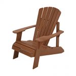 Amazon.com : Lifetime Faux Wood Adirondack Chair, Brown - 60064