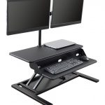 AirRise™ Pro 2.0 Adjustable Standing Desk Converter with Dual