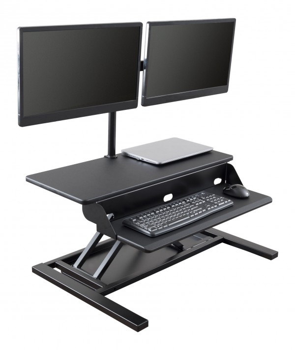AirRise™ Pro 2.0 Adjustable Standing Desk Converter with Dual