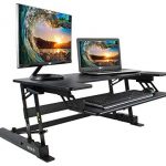 Amazon.com : VIVO Height Adjustable Standing Desk Sit to Stand Gas