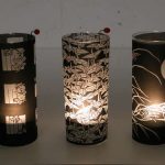 Attractive DIY Tea Light Lamps