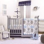 The Peanut Shell 3 Piece Baby Boy Crib Bedding Set - Little Peanut