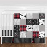Amazon.com : Grey, Black and Red Woodland Plaid and Arrow Rustic
