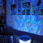 LED Night Light Starry Sky Ocean Wave Projector with Music MP3