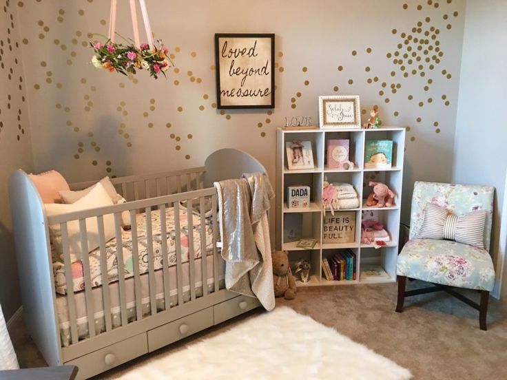A Serene and Calming Nursery for Selah Grace | Baby Girl Nursery