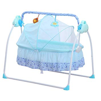 Amazon.com : WSD&Co Baby Cradle Swing, Big Space Electric Automatic