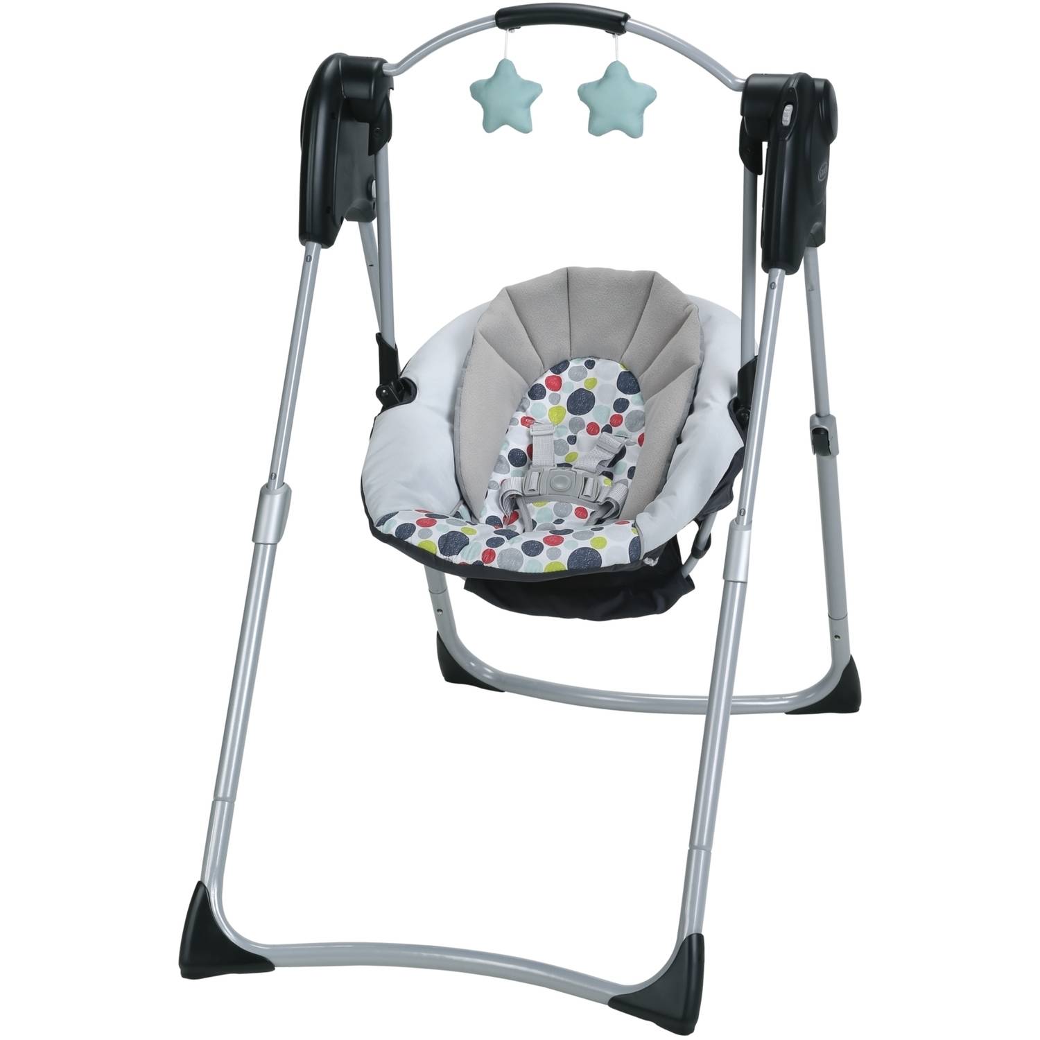 Graco Slim Spaces Compact Baby Swing, Etcher - Walmart.com