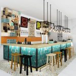 Bar counter Loft 3D | CGTrader