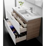Roca Prisma 1200mm Double Basin with Metal Structure : UK Bathrooms