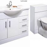 Premier Classic 1050mm Bathroom Vanity Unit & WC UNIT BTW Toilet