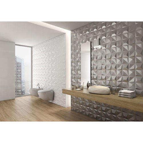 Ceramic 3D Bathroom Wall Tiles, 8 - 10 Mm, Rs 20 /square feet | ID