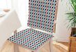 Amazon.com: Beautiful Chair Cushion Hexagonal Chain Pattern Modern