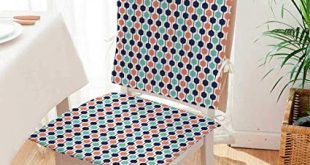 Amazon.com: Beautiful Chair Cushion Hexagonal Chain Pattern Modern