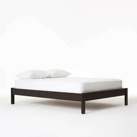 Simple Bed Frame - Chocolate | west elm