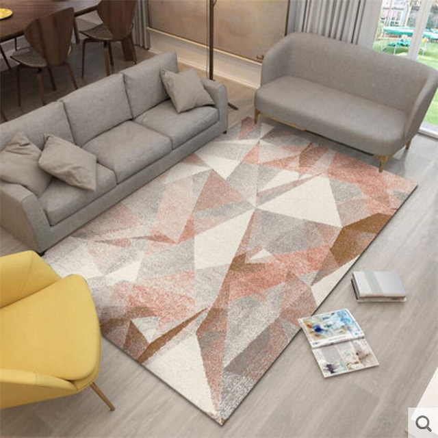 2018 New Fashion Nordic Style Large Carpets For Living Room Bedroom