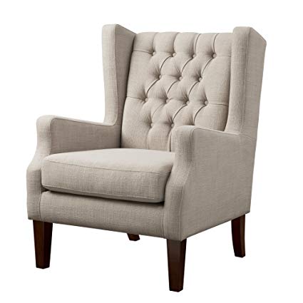 Amazon.com: Madison Park Maxwell Accent Chairs - Hardwood, Faux