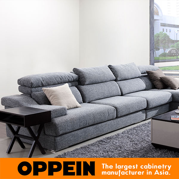 Modern Fabric Sectional Sofa with Corner minimalist modern furniture