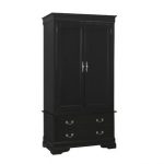 Black Armoires & Wardrobes You'll Love | Wayfair