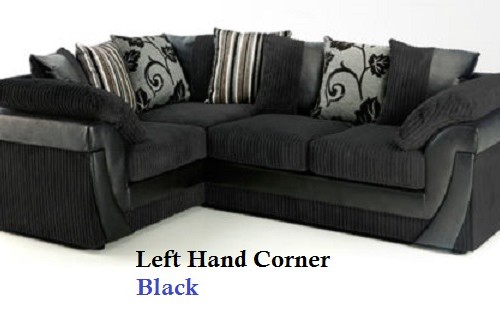 Optimize Your Living Room
  Space With A Black Corner Sofa