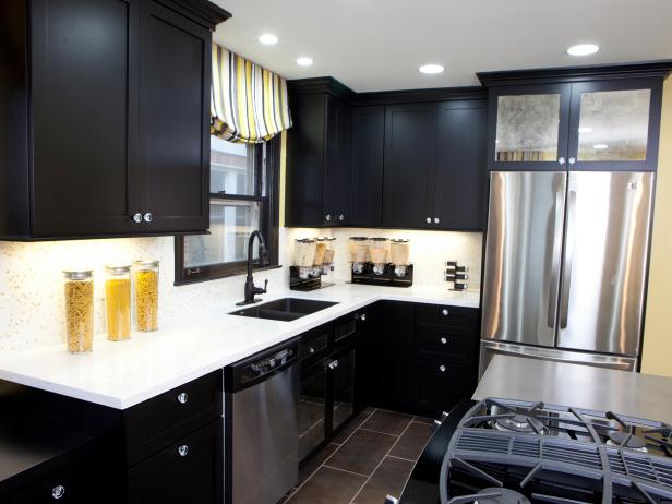 Black Kitchen Cabinets: Pictures, Options, Tips & Ideas | HGTV
