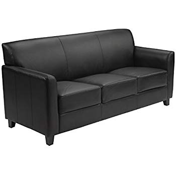 Amazon.com: Flash Furniture HERCULES Diplomat Series Black Leather