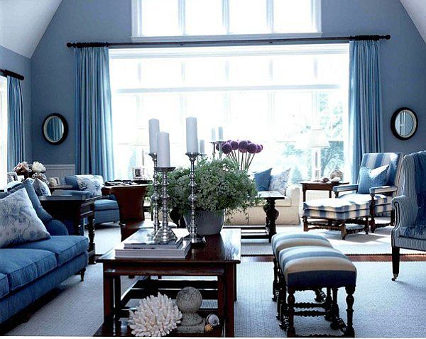Great Blue Living Room Ideas