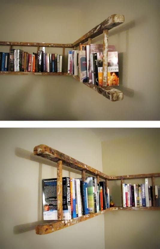 25 Awesome DIY Ideas For Bookshelves | Dream Home - Things To
