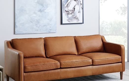 Get Brown Leather Sofa Its Classy And Practical   Brown Leather Sofa 15 523x330 