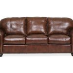 Living Room Benson Leather Sofa