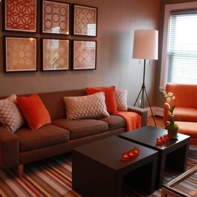 Living Room Decorating Ideas on a Budget - Living Room Brown And