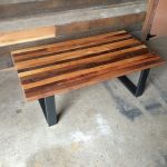 Reclaimed Wood Butcher Block Coffee Table - WHAT WE MAKE