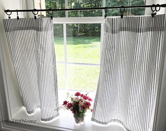Cafe curtains | Etsy