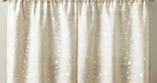 French Linen Cafe Curtains | Wayfair