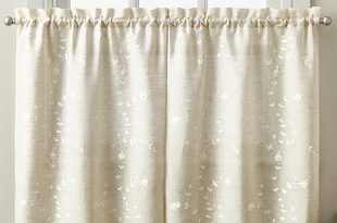 French Linen Cafe Curtains | Wayfair