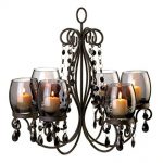 Amazon.com: VERDUGO GIFT Midnight Elegance Candle Chandelier: Home