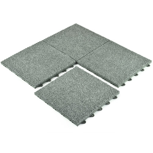 Basement Carpet Tiles - Raised Waterproof Carpet Tile