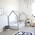 Big kid room. Love the house frame bed! | Dream kids room | Toddler