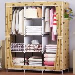 Waterproof Oxford Cloth Multi purpose Clothing Storage Cabinet