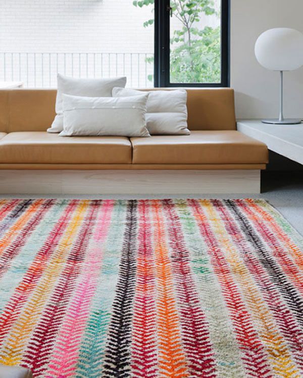 18 Rooms with Colorful Rugs