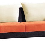 Orange And Black Modern Sofa - Contemporary - Sofas - by Titanic