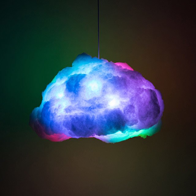 RGB Cloud Lamp | LEDs, Cool Lamps | UncommonGoods
