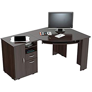 Amazon.com: Inval America ET-3115 Et 3115 InvalCorner Desk Espresso