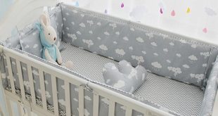 Newborn Crib Bedding Set 5pcs Bed Linen 100% Cotton 5pcs Baby Cot