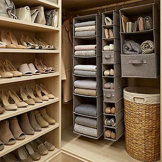 Amazing Custom Closet Shelving System The Container Store Storage