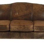 Distressed Leather Couch - $5,000 Est. Retail - $2,400 on Chairish.com