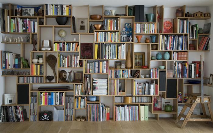 DIY: Bookshelf Systems, One Easy, One Difficult - The Organized Home